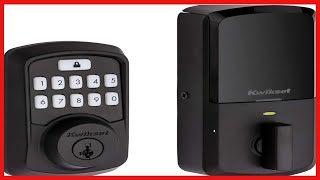 Kwikset 99420003 Aura Bluetooth Programmable Keypad Door Lock Deadbolt Featuring SmartKey Security [upl. by Om83]