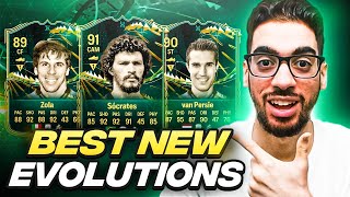 ICON EVOLUTIONS😱 BEST META CHOICES FOR ICON UPGRADE EVO  FC 24 Ultimate Team [upl. by Nnaira419]