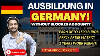 Ausbildung In Germany For Pakistani Students  Benefits And Requirements  Total Process Cost [upl. by Trevor]