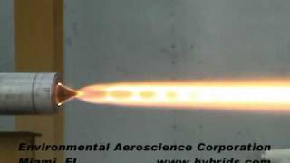 Environmental Aeroscience  Aerospike Nozzle Solid Rocket Motor Static Firing [upl. by Hort798]