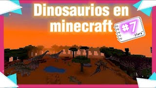 El mejor mod de dinosaurios para minecraft  Mesozoic biology  😎👍 [upl. by Leesa578]