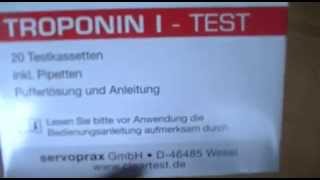 Unbox Troponin I cleartest Heartattack zefltest hometest [upl. by Ayardna]