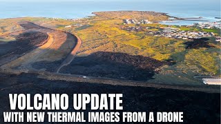 Volcano Update With New Thermal Images  Unusual Increase in Ground Temperature [upl. by Nyleuqaj]