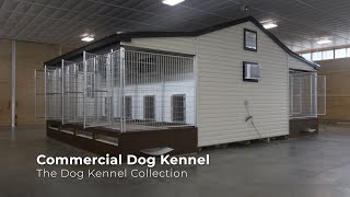 24x24 Commercial Dog Kennel From the Dog Kennel Collection [upl. by Meil572]