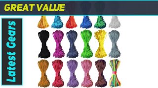 Ewparts Nylon String for Bracelets The Ultimate Silk Cord Collection [upl. by Brittani998]