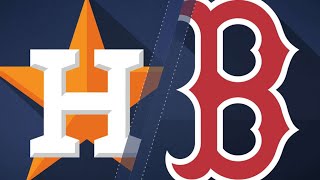 Astros rally past Red Sox with fourrun 7th 10117 [upl. by Ennairod]