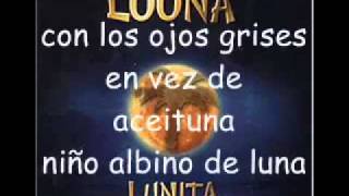 Loona Hijo de La Luna Lyrics [upl. by Hanny333]