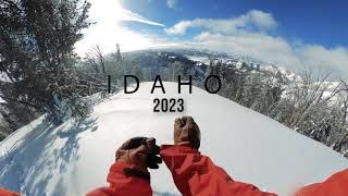 Carver Culbeck  Splitboarding in Idaho  2023 season [upl. by Dill]