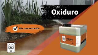 Oxiduro  Oxidante de concreto  Acid Stain [upl. by Shyamal306]