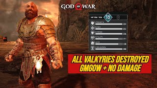 All Valkyries Destroyed  Valkyrie Build  God Of War [upl. by Emlynn]