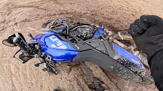 Yamaha Tenere 700  Tractive Suspension Update 2 [upl. by Anilem]