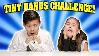 TINY HANDS CHALLENGE How To Make a Paper Airplane with Super Small Hands [upl. by Sieracki277]