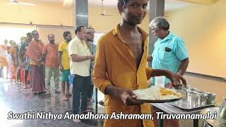 அன்னதான சேவை வழங்கப்பட்டது  Annadhana seva  Tiruvannamalai 10092024 [upl. by Bomke]