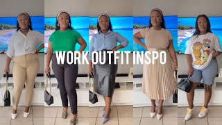 Size 36 Work Outfit Inspo  South African YouTuber [upl. by Nidla]