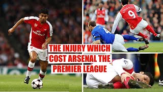 How Eduardos Injury Lost Arsenal the Premier League in 2008  Historic Injuries [upl. by Dibru]