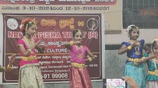 Jem Jem Thanana Bharatanatyam Song Performed by Nakshatra Chethan [upl. by Lumbye]