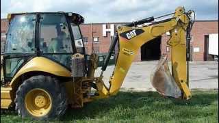 Caterpillar 416E Backhoe Loader  Online Auction [upl. by Studnia]