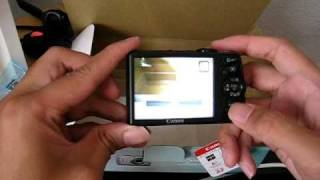 canon SD880is unboxing [upl. by Lusa]