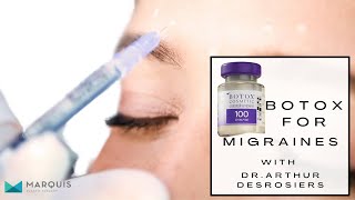 Botox for Migraines DrArthurMiami [upl. by Hayidah519]