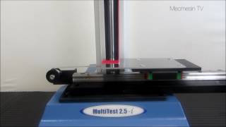 90° peel testing with Mecmesins MultiTest 25i test stand  Mecmesin Force Testing [upl. by Jaqitsch]