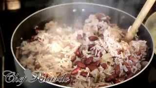 Rice And Peas Recipe  Recipes By Chef Ricardo [upl. by Neladgam]