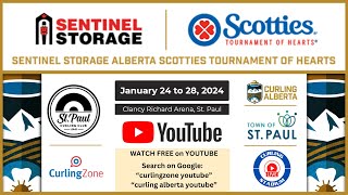 Selena Sturmay vs Kayla Skrlik  Draw 4  Sentinel Storage Alberta Scotties [upl. by Heather989]