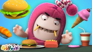 Food Adventures with ODDBODS 😋🍔🍕 4 HOURS  BEST Oddbods Marathon  2023 Funny Cartoons for Kids [upl. by Woodie]