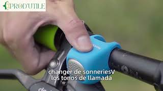 MINI SONNETTE DE VÉLO ÉLECTRIQUE EN SILICONE [upl. by Gibby]