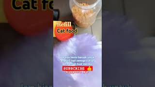 Isi ulang cat food cat dog savekucingliar saveanjingliar [upl. by Doria]