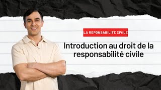 Introduction au droit de la responsabilité civile  Séance n°1 Pr AHMED ALLALI  S3 [upl. by Demp]