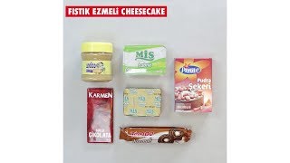 ŞOK Fiyatlı Tarifler  Fıstık Ezmeli Cheesecake [upl. by Toback]