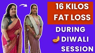 How To Lose 16 Kgs In Few Days During Diwali Session [upl. by Stafani]