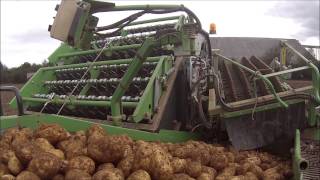 Arrachage de pommes de terre 2014 GoPro [upl. by Bahe486]