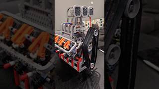 HUGE WORKING V8 SUPERCHARGED BRICK BUILT ENGINE [upl. by Einahc]