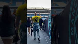 Man City Players Tunnel Experience [upl. by Hanfurd]