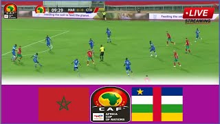 🟥Match en direct Maroc vs République centrafricaine  Éliminatoires de la CAN2024 [upl. by Jazmin]