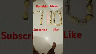 Ronaldo subscribe Messi fan like [upl. by Mallin197]