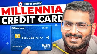 HDFC Bank Millennia Credit Card [upl. by Esinehc]