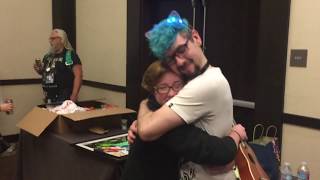 Meeting Jacksepticeye Pax West 2017 [upl. by Ariak824]