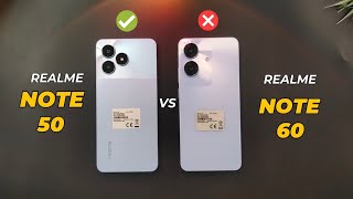 Realme Note 60 vs Realme Note 50  Comparison amp Speed Test  4GB64GB [upl. by Yendroc]