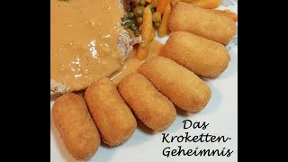 Das KrokettenGeheimnis Perfekte Kartoffelkroketten selber machen Knusprig und besser als gekauft [upl. by Rie]