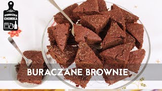 Jak zrobić 58 🍫 Buraczane brownie  Piwniczka Chomika [upl. by Ycul]