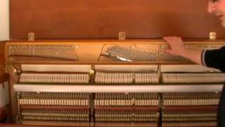 Inside an Upright Piano [upl. by Ahsima912]