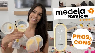 MEDELA FREESTYLE FLEX DOUBLE ELECTRIC BREAST PUMP  REVIEW  PROS CONS [upl. by Llejk]