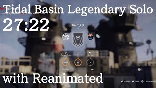 The Division 2 Solo Speedrun  Tidal Basin Legendary 27m22s with Reanimated  TU20 [upl. by Kylie918]