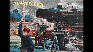 The Art of Märklin 1  Vintage 1956 Catalog  Classic Marklin Trains [upl. by Ahsratal]