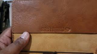 Jenikas Journal B6 Slim Montana Tan [upl. by Gorski]