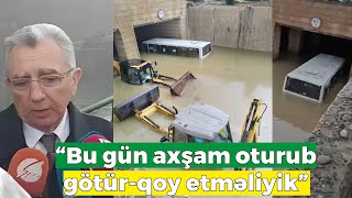 Yardım üçün gedən xüsusi texnikalar suda BATDI  “Bu gün axşam oturub götürqoy etməliyik” [upl. by Dulla]