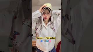 Gorra  Pañuelo 🧢🌸🦋 music song makeup gorras pañuelos hairstyle pop rap grwm trenzas [upl. by Carman236]