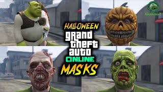 GTA 5 Online  Halloween Masks amp Face Paints Are Back quotLimited Timequot [upl. by Ashlen]